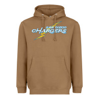 Toasted Coconut vintage styled san diego chargers Heavyweight Hoodie - lanVoArt