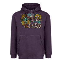 Plum let me tell you about my jesus Heavyweight Hoodie - RacoonDesign