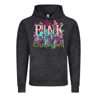 Vintage Black The pink is for my Grandma Cancer Awareness Vintage Hoodie - HowdyJamesFarm