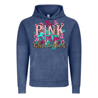 Vintage Denim The pink is for my Grandma Cancer Awareness Vintage Hoodie - HowdyJamesFarm