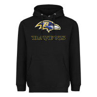 Black the ravens teams Heavyweight Hoodie - lanVoArt