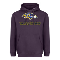 Plum the ravens teams Heavyweight Hoodie - lanVoArt