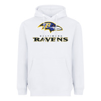 White the ravens teams Heavyweight Hoodie - lanVoArt