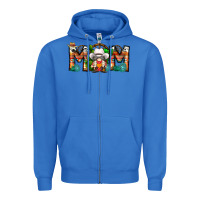 True Royal Mom Cowboy Gnome Zipper Hoodie - CowhideDigitalArt