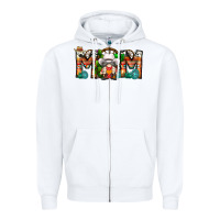 Mom Cowboy Gnome Zipper Hoodie | Teevron