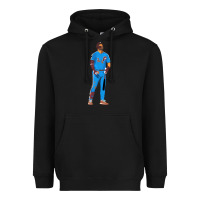 Black bryce harper powder blue Heavyweight Hoodie - lanVoArt