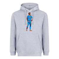 Heather Grey bryce harper powder blue Heavyweight Hoodie - lanVoArt