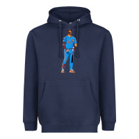 Navy bryce harper powder blue Heavyweight Hoodie - lanVoArt