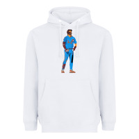 White bryce harper powder blue Heavyweight Hoodie - lanVoArt