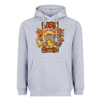 Heather Grey lion guard   cave painting Heavyweight Hoodie - lanVoArt