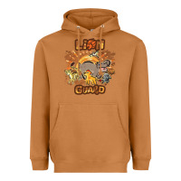 Meerkat lion guard   cave painting Heavyweight Hoodie - lanVoArt