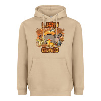 Mushroom lion guard   cave painting Heavyweight Hoodie - lanVoArt