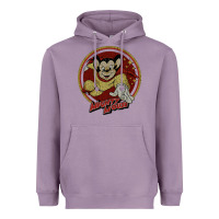 Lavender distressed mighty Heavyweight Hoodie - lanVoArt