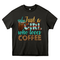 Asphalt just a girl who loves coffee Heavy Core Tee - BundleAndBundleShop