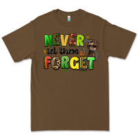 Cacao never let them forget juneteenth Premium Tee - LillyAllenDesigns