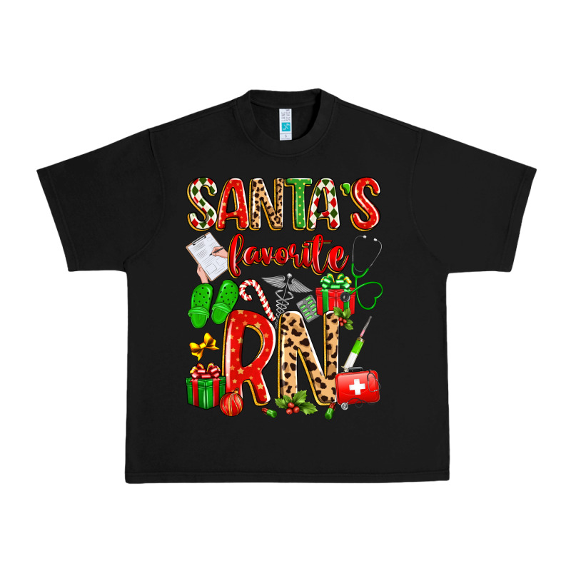 Santa's Favorite Rn Urban Heavy Tee by texasbilliewilder | Teevron