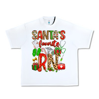 White santa's favorite RN Urban Heavy Tee - texasbilliewilder