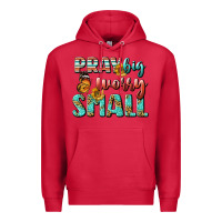Cardinal pray big worry small Premium Hoodie - BundleAndBundleShop