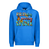 True Royal pray big worry small Premium Hoodie - BundleAndBundleShop