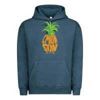 Pigment Midnight Navy vintage psych pineapple of gus c'mon son! crazy lover gift t shirt Urban Hoodie - lanVoArt