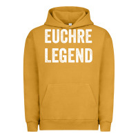 Pigment Peanut Butter Euchre Legend Best Euchre Card Board Game Player Gift Urban Hoodie - lanVoArt