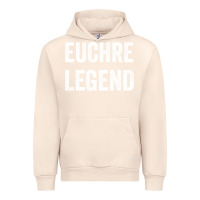 Sandshell Euchre Legend Best Euchre Card Board Game Player Gift Urban Hoodie - lanVoArt