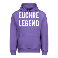 Tulip Euchre Legend Best Euchre Card Board Game Player Gift Urban Hoodie - lanVoArt