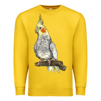 Lemon Cocktail Parrot Premium Sweatshirt - LillyAllenDesigns