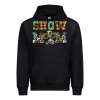 Black show mom baby cow Urban Hoodie - BarkalooDesign