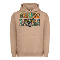 Pigment Burro show mom baby cow Urban Hoodie - BarkalooDesign