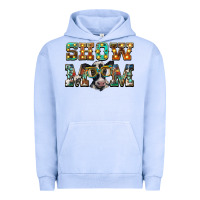Pigment Grape Ice show mom baby cow Urban Hoodie - BarkalooDesign