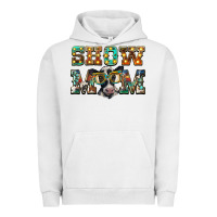 Pigment Lunar Rock show mom baby cow Urban Hoodie - BarkalooDesign