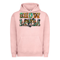 Pigment Salmon show mom baby cow Urban Hoodie - BarkalooDesign