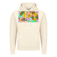 Vintage Artic smile faces and rainbow and daisys Vintage Hoodie - TumblerDesignByShophia