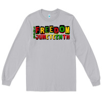 Moon Dust freedom juneteenth Long Sleeve Tee - CowGirlArtShop