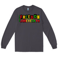 Smoke freedom juneteenth Long Sleeve Tee - CowGirlArtShop