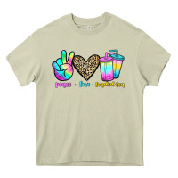 Mossy peace love loaded tea Heavy Core Tee - JahusDesignShop