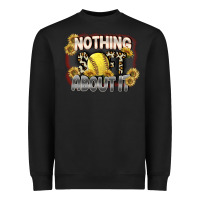 Black Nothing Soft About It Heavyweight Sweatshirt - FaDigitalArtStudio