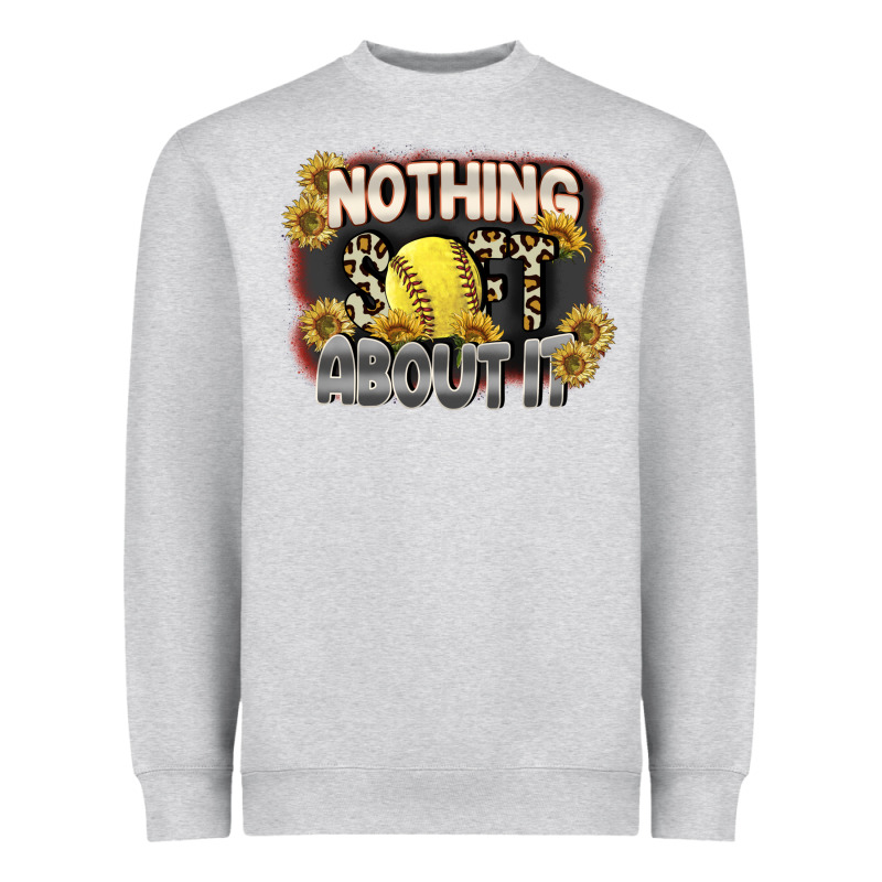 Nothing Soft About It Heavyweight Sweatshirt by FaDigitalArtStudio | Teevron