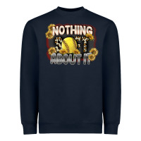 Navy Nothing Soft About It Heavyweight Sweatshirt - FaDigitalArtStudio