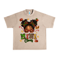 French Oak mini claus messy bun Urban Heavy Tee - texasbilliewilder