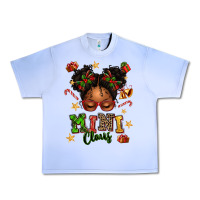 Grape Ice mini claus messy bun Urban Heavy Tee - texasbilliewilder