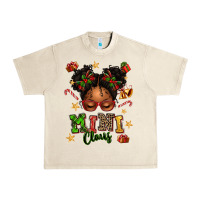 Sandshell mini claus messy bun Urban Heavy Tee - texasbilliewilder
