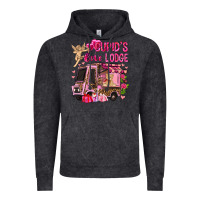 Vintage Black Cupid's love lodge with truck Valentine's Day Vintage Hoodie - HowdyJamesFarm