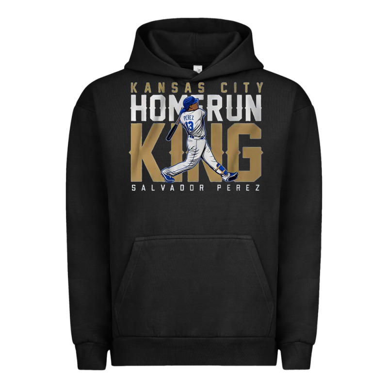 Salvador Pérez Home Run King Urban Hoodie by lanVoArt | Teevron
