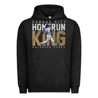 Pigment Black salvador pérez home run king Urban Hoodie - lanVoArt