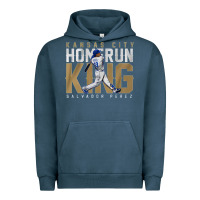 Pigment Midnight Navy salvador pérez home run king Urban Hoodie - lanVoArt