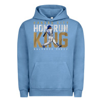 Pigment Pebble Blue salvador pérez home run king Urban Hoodie - lanVoArt