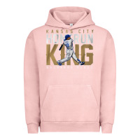 Pigment Salmon salvador pérez home run king Urban Hoodie - lanVoArt