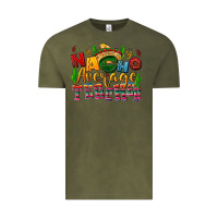 Vintage Olive Nacho average Teacher Vintage Tee - NancyCooperArtShop